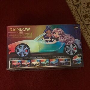 Rainbow High Color Change Car
